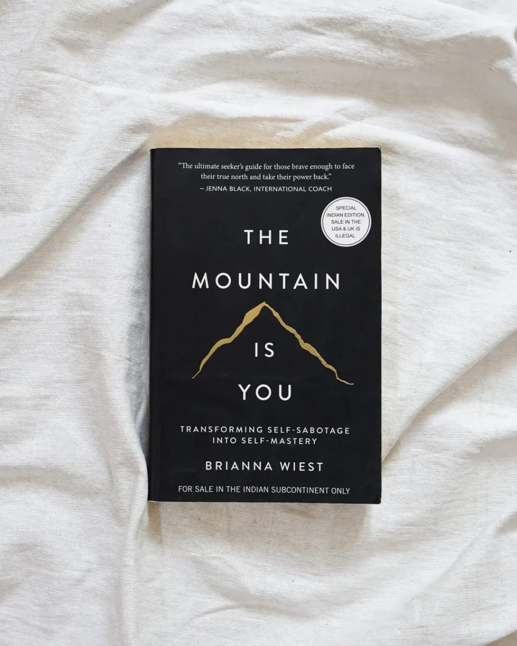 The Mountain Is You: Transforming Self-Sabotage Into Self-Mastery by Brianna Wiest