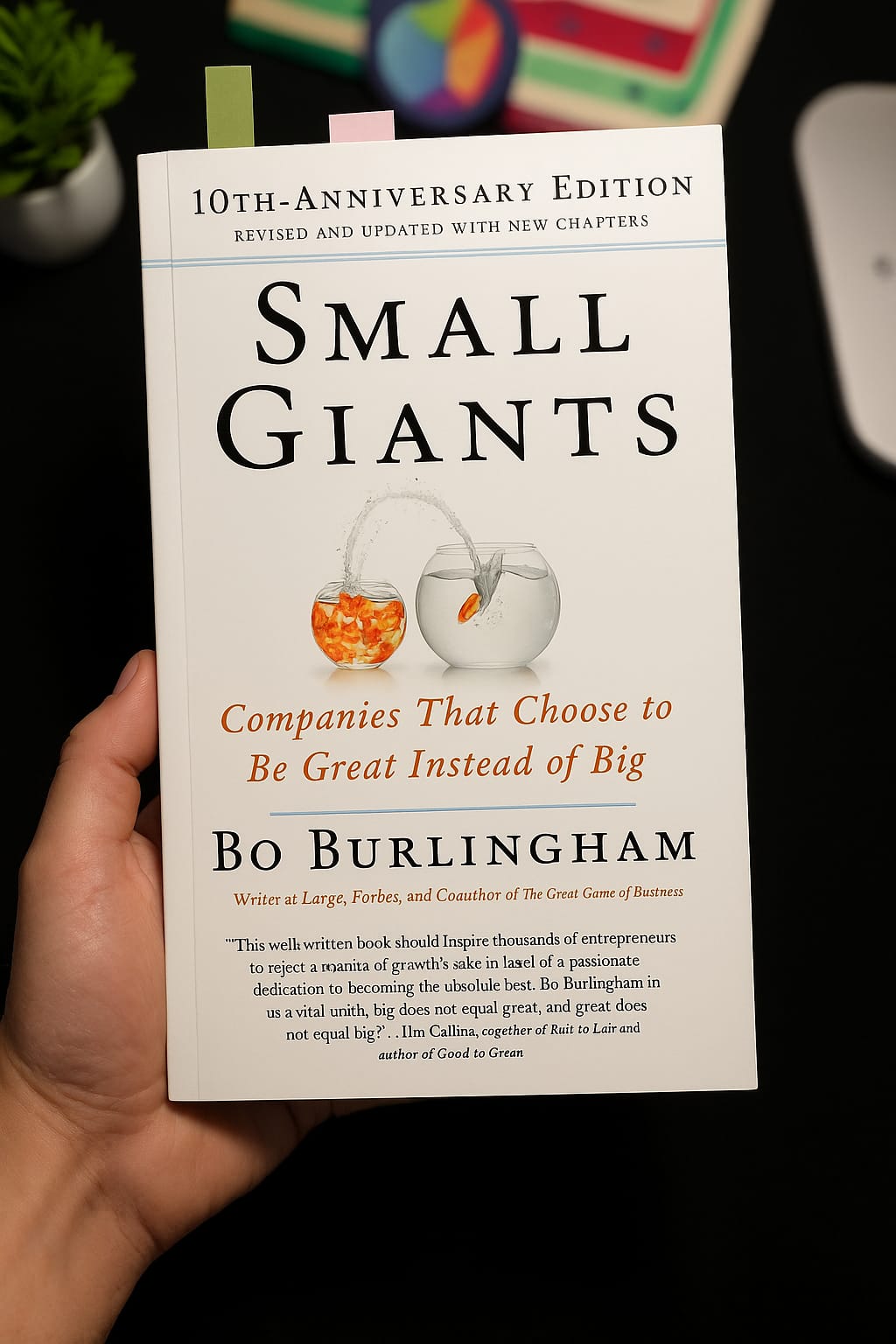 Small Giants: Companies That Choose to Be Great Instead of Big Book by Bo Burlingham