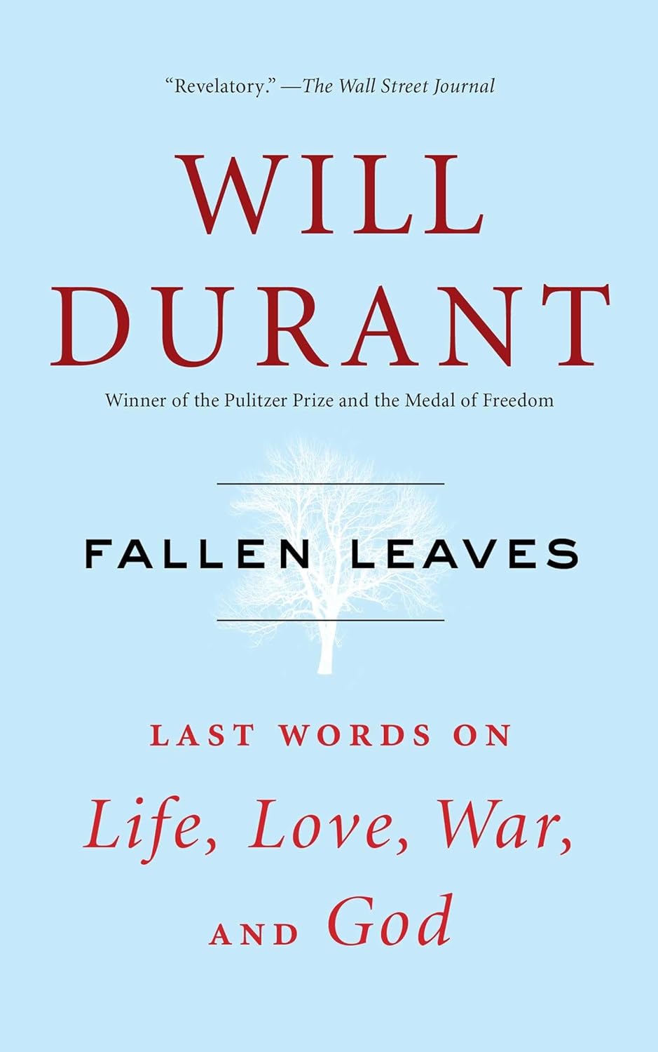 Fallen Leaves by Will Durant