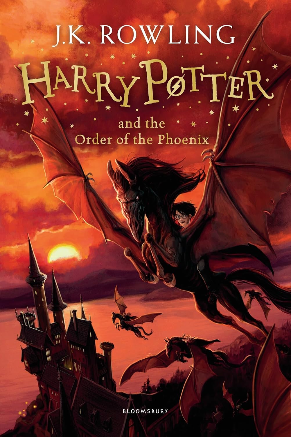 Harry Potter and the Order of the Phoenix Novel by J. K. Rowling