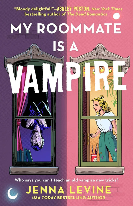 My Roommate Is a Vampire by Jenna Levine (Print Copy)
