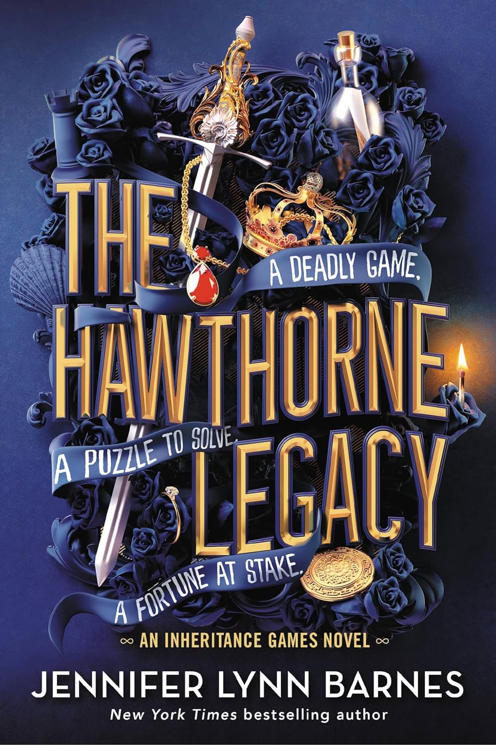 The Hawthorne Legacy by Jennifer Lynn Barnes (A+ Copy)
