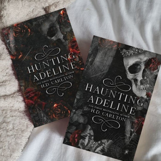 Haunting Adeline and Hunting Adeline by H. D. Carlton (Set of 2 Books) (Cat and Mouse Series)