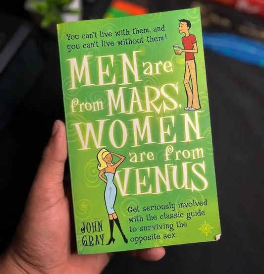 Men Are From Mars Women Are From Venus By John Gray