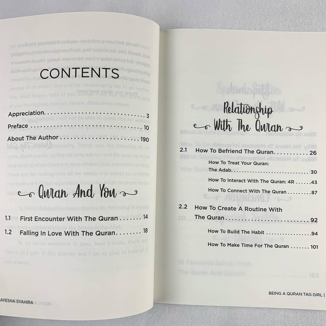 Being a Quran Tag Girl By Ayesha Syahira