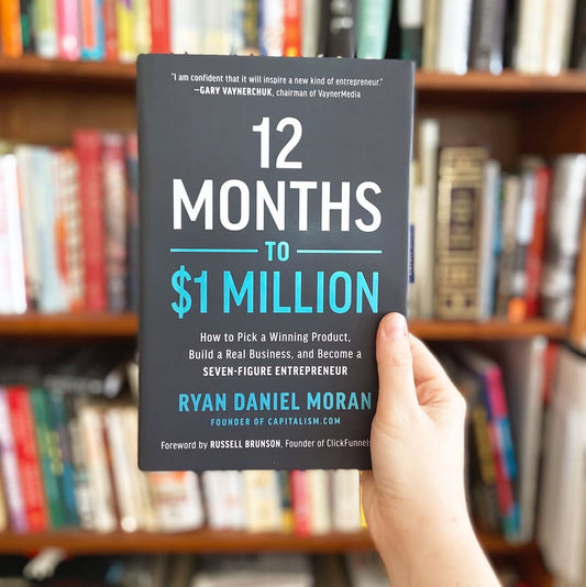 12 Months to $1 Million: How to Pick a Winning Product, Build a Real Business, and Become a Seven-Figure Entrepreneur Book by Ryan Daniel Moran
