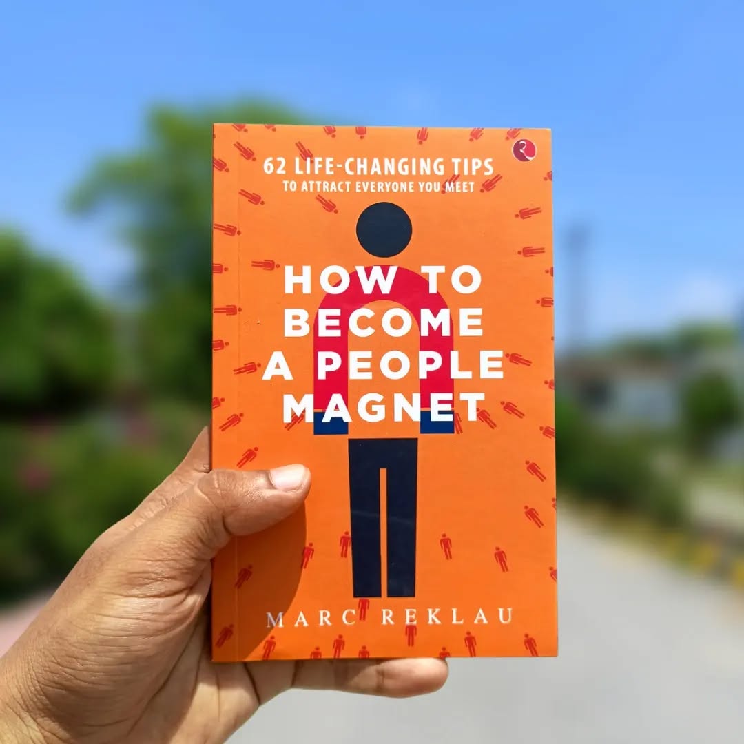 How to Become a People Magnet Book by Marc Reklau