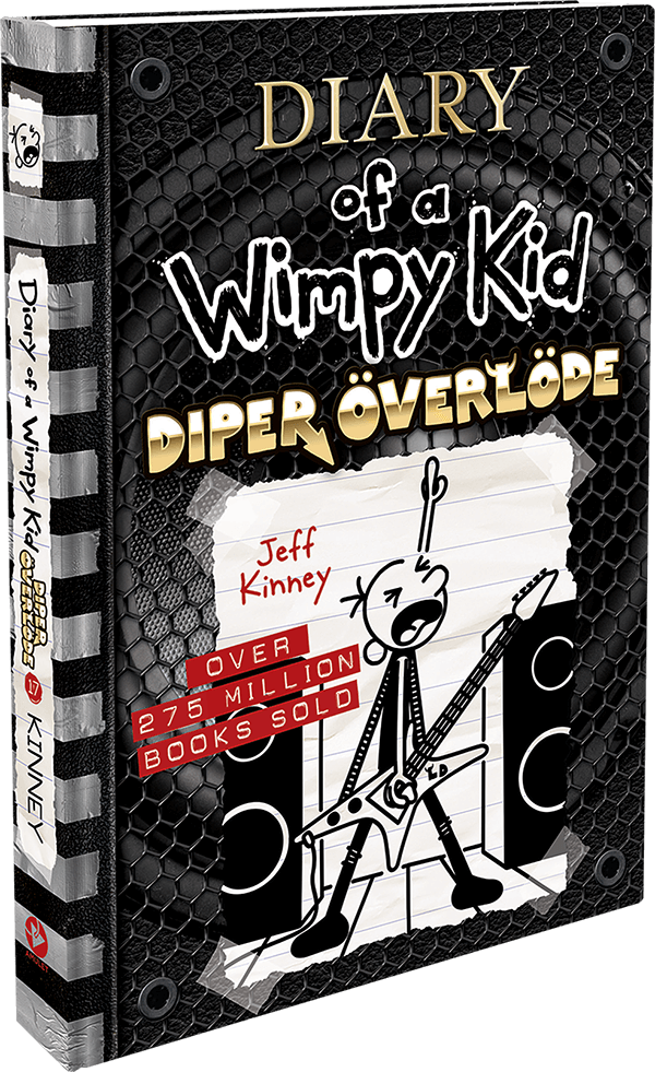 Hardcover Diary of a Wimpy Kid: Diper Överlöde novel by Jeff Kinney