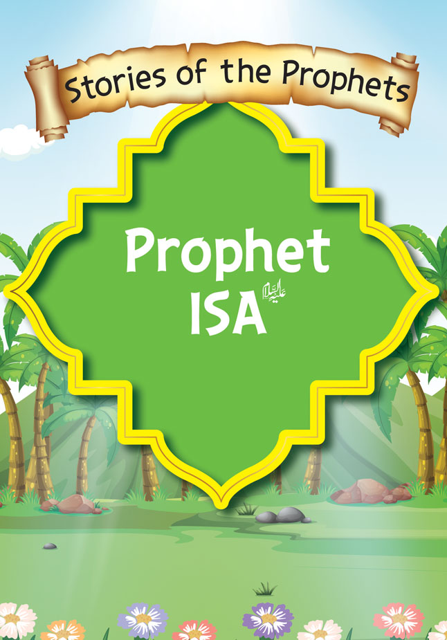 Prophet ISA children's book cover with green badge and white title text