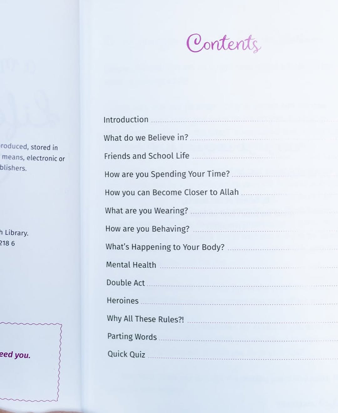 A Muslim Girl's Guide to Life's Big Changes