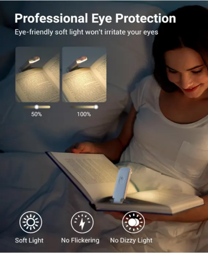 Rechargeable Book Reading Portable LED Lamp & Bookmark