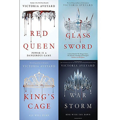 Four-book fantasy series set with ornate covers